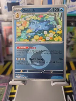 Pokemon GOLDUCK 040/217 - Ascended Heroes - Rev Holo -Hydro Pump-Energy - Image 1