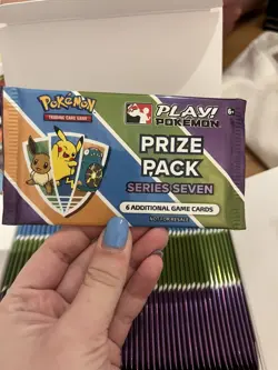 2025 Pokemon TCG Prize Pack Series 7 SEALED Booster Packs x50 - In Original Box - Image 1
