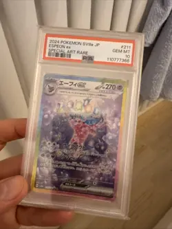 Espeon EX 211/187 PSA 10 | Terastal Festival SV8a | Pokemon TCG Japanese - Image 1
