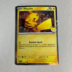 Pikachu 051/162 Pokemon Day 2026 - Temporal Forces - NM - Cosmos Holo - Image 1
