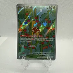 Pokemon TCG Shuckle 136/132 Illustration Rare- Me01: Mega Evolution Holo MN - Image 1