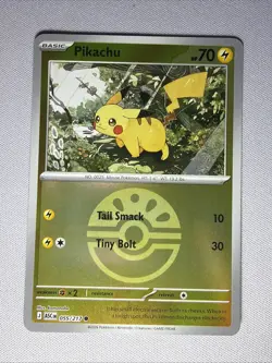 Pokemon TCG - Ascended Heroes - (Reverse Holo) Friend Ball - Pikachu - 055/217 - Image 1