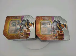 Pokemon TCG: Paradox Destinies Iron Boulder ex Tin New Lot Of 2 - Image 1