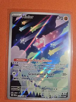 Minior 201/182 Sv04: Paradox Rift Holo Illustration Rare Pokemon TCG - Image 1
