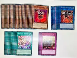Yugioh Complete Competitive Trickstar Deck + Extra Deck + Bonus Gift - Image 1