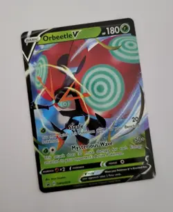Pokemon Orbeetle V SWSH078 Sword & Shield Black Star Promo Card TCG 2020 ENG - Image 1