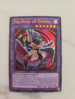The Duke of Demise MZTM-EN033 Ultra Rare 1st Edition Near Mint Yu-Gi-Oh! - Image 1