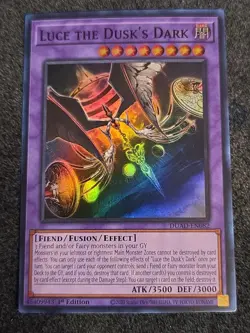 Yugioh Duelist's Advance - Luce the Dusk's Dark - Super Rare - DUAD-EN082 - Image 1