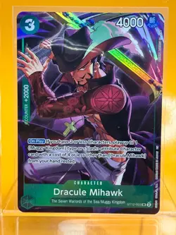 Dracule Mihawk (Illustration Box Vol.4) ST12-003 One Piece Promotion Cards Foil - Image 1