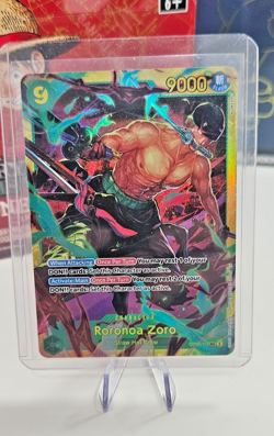 Roronoa Zoro OP06-118 SEC One piece TCG wings of the captain - Image 1