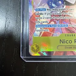 Nico Robin (Alternate Art) EB03-055 Extra Booster: One Piece Heroines Edition - Image 4