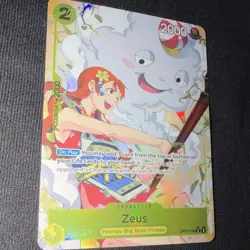 ONE PIECE Zeus (Alternate Art) OP11-106 Rare Foil A Fist of Divine Speed 2000 - Image 3