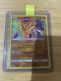 Zamazenta Amazing Rare Holo - Vivid Voltage 102/185 Pokemon Card - Image 1