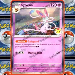 POKEMON DAY 2025 TCG 151 Cards ( 1x ) SYLVEON 040/131 PRISMATIC EVOLUTIONS Promo - Image 1