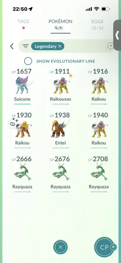 Pokemon Go (Stage 42) Shiny Raikou ( 9 Legendarys ) - Image 4