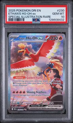 Ethan'S Ho-Oh Ex Pokemon Dri En-Destined Rivals 230 NM PSA 10 - Image 1