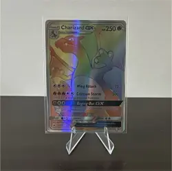 Pokemon Charizard GX 150/147 SM-Burning Shadows Secret Rainbow Rare Holo - Image 1