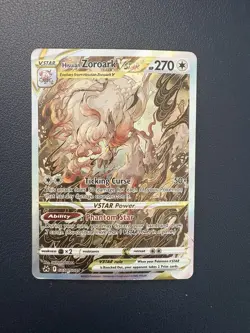 Hisuian Zoroark VSTAR GG56/GG70 Gold Crown Zenith Pokemon Card NM - Image 1