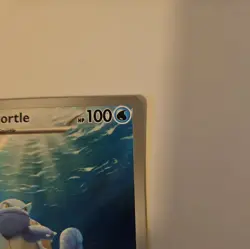 Pokemon TCG Wartortle Scarlet & Violet 151 Illustration Rare Holo 171/165 100 HP - Image 3
