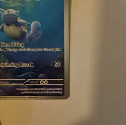 Pokemon TCG Wartortle Scarlet & Violet 151 Illustration Rare Holo 171/165 100 HP - Image 5