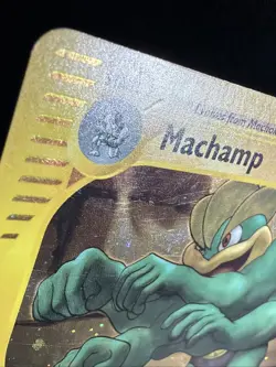 Pokemon TCG Machamp Holo Rare Card 16/165 Expedition Base Set SEE PICS - Image 3