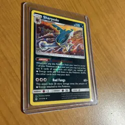 Pokemon TCG SM Unbroken Bonds Sharpedo Reverse Holo Rare Card 111/214 - Image 3