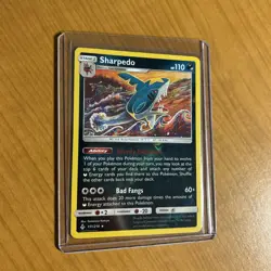 Pokemon TCG SM Unbroken Bonds Sharpedo Reverse Holo Rare Card 111/214 - Image 5