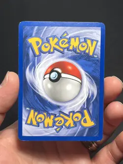 Pokemon TCG Hitmonchan 008/130 Base Set 2 Holo Rare LP - Image 5