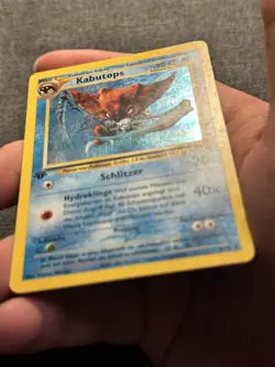 Kabutops - 6/75 - Holo 1st Edition - Good - Image 3