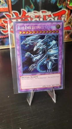 Blue-Eyes Ultimate Dragon LCKC-EN057-Secret Rare-Unlimited-NM - Image 1