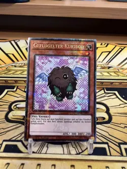 Yugioh Geflugelter Kuriboh MP24-DE017 Quarter Century Secret Rare - Image 1