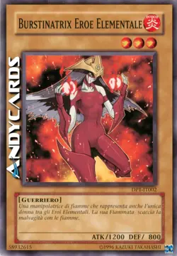 BURSTINATRIX EROE ELEMENTALE (Elemental Hero) Comune • DP1 IT002 • Unl • Yugioh! - Image 1