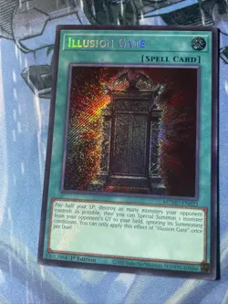 MZMU-EN023 - Illusion Gate Secret Rare 1st Edition - YuGiOh - Image 3