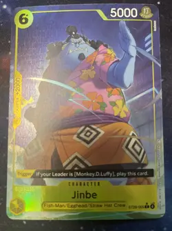 One Piece CCG Jinbe (Full Art) ST29-005 Foil Egghead - Image 1
