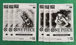 One Piece 3 X Winner Pack 2025 Vol 4 AND 3 X Tournament Pack with Free Shipping - Image 1