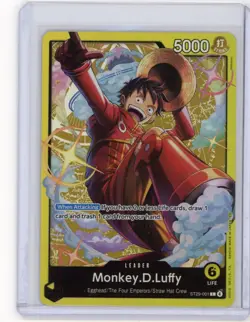 Monkey.D.Luffy (001) ST29-001 One Piece Card Game Starter Deck 29: Egghead NM - Image 1