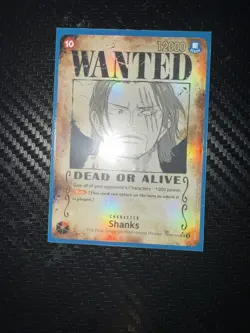 ONE PIECE Shanks(parallel/Wanted Poster)【SR/P】 OP09-004 - Image 1