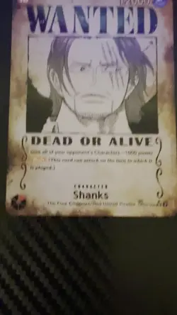 ONE PIECE Shanks(parallel/Wanted Poster)【SR/P】 OP09-004 - Image 2