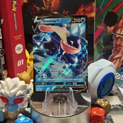 Greninja V 073/264 Fusion Strike NM Ultra Rare Pokemon Card See Photos - Image 1