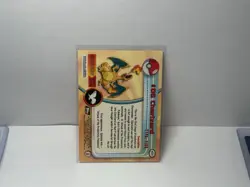 Pokemon Charizard #06 Topps Black Logo Card 1999 - Image 2