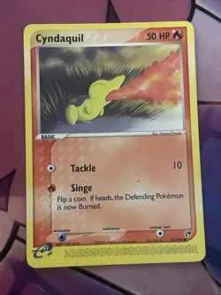 Cyndaquil 59/100 EX Sandstorm Common Pokemon Card English - Image 1