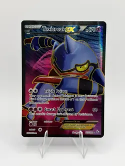 Toxicroak EX - 102/106 - Pokemon Flashfire XY Full Art Ultra Rare Card - Image 1