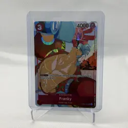 One Piece Gift Collection 2023 Franky OP01-021 Promo Promotion Card NM - Image 1