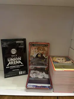 182 Union Arena Demon Slayer Vol.2 First Edition Promo Pack/bulk Cards Rengoku - Image 1