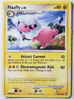 Flaaffy 50/132 LP - Secret Wonders Pokemon Card - Kagemaru Himeno Art - Image 1