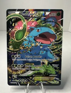 Venusaur EX XY123 Pokemon XY Promo Ultra Rare Card XY TCG Black Star Promo - Image 1