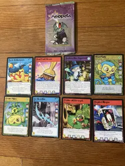 Vintage Neopets TCG Card Lot (90+ Cards) 2003 - Image 2