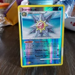 Starmie Pokemon TCG Rising Rivals Reverse Foil Uncommon Card #50/111 #50 - Image 1