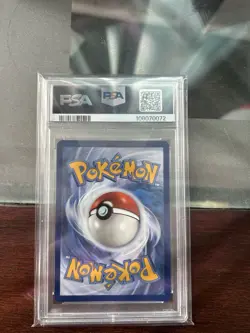 Pokemon TCG Litten Full Art Holo Card 167/162 Temporal Forces Illustration PSA 9 - Image 2
