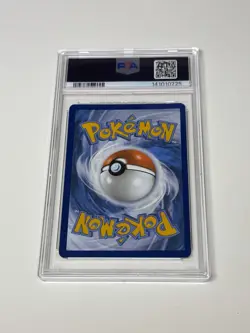 2024 POKEMON CARD TCG SVP EN-SV BLACK STAR PROMO SWIRL #156 QUAGSIRE PSA 9 - Image 3